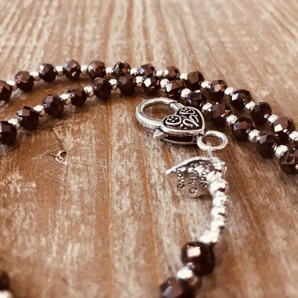 Face Mask Holder Bead Necklace Lanyard Personalize - Picture 2 of 7